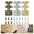 thumbnail image 4 of Corner Protectors Vintage Metal Corner Protectors 6 Pcs for Stylish Baseboard Bronze 18Pcs, 4 of 4