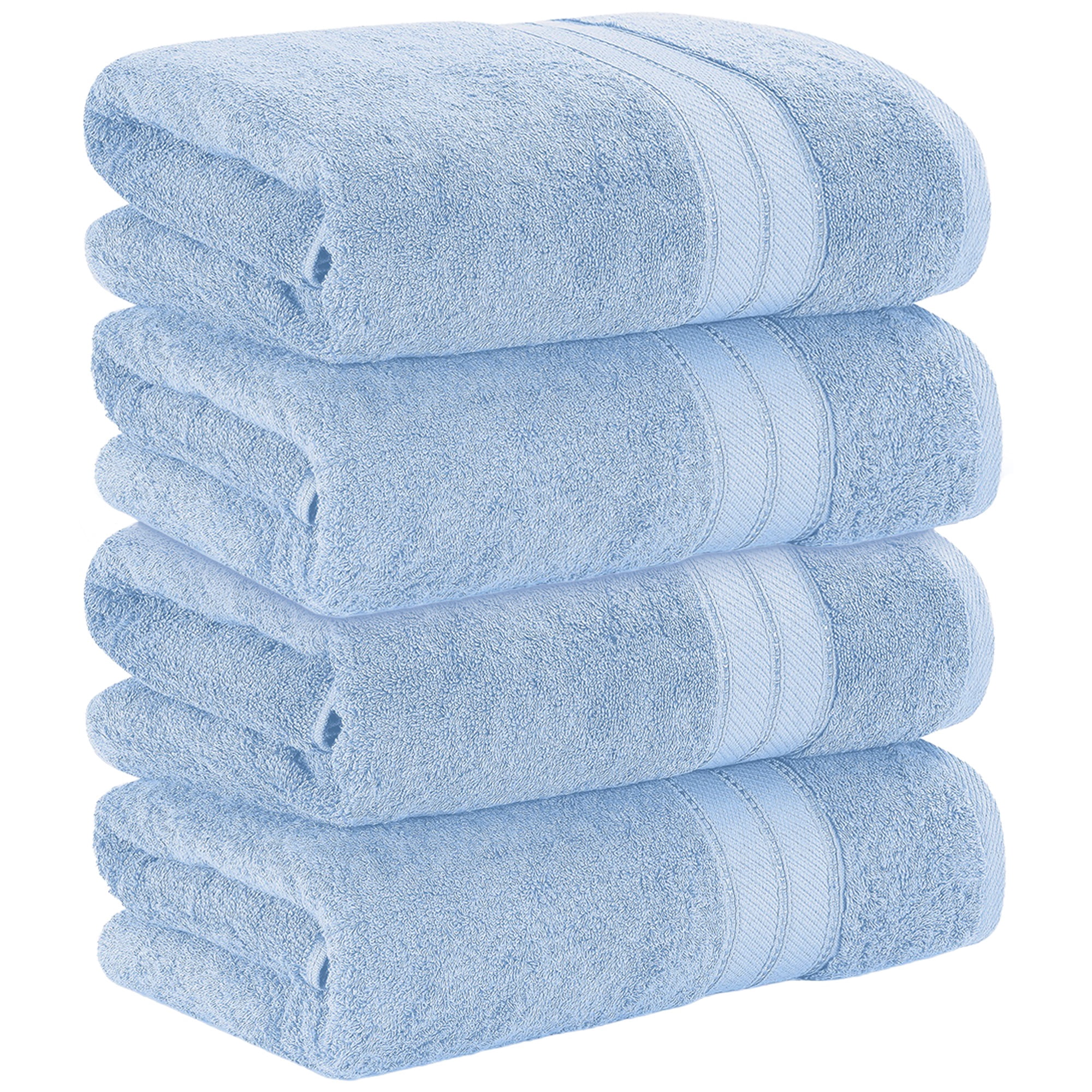 Modern Threads SpunLoft™ Adult Bath Towel, Blue (4 Pack)