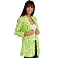 thumbnail image 2 of Blazer Juvenil Roman Fashion, 2846 (Lima letras) verde lima M Roman Fashion JA-EXO-2846-LIMA, 2 of 6