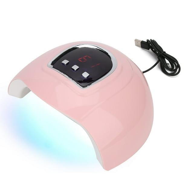 Máquina de curado de uñas, lámpara de secado de esmalte de uñas LED inteligente USB de 54W Máquina de secado de gel de uñas Solución innovadora