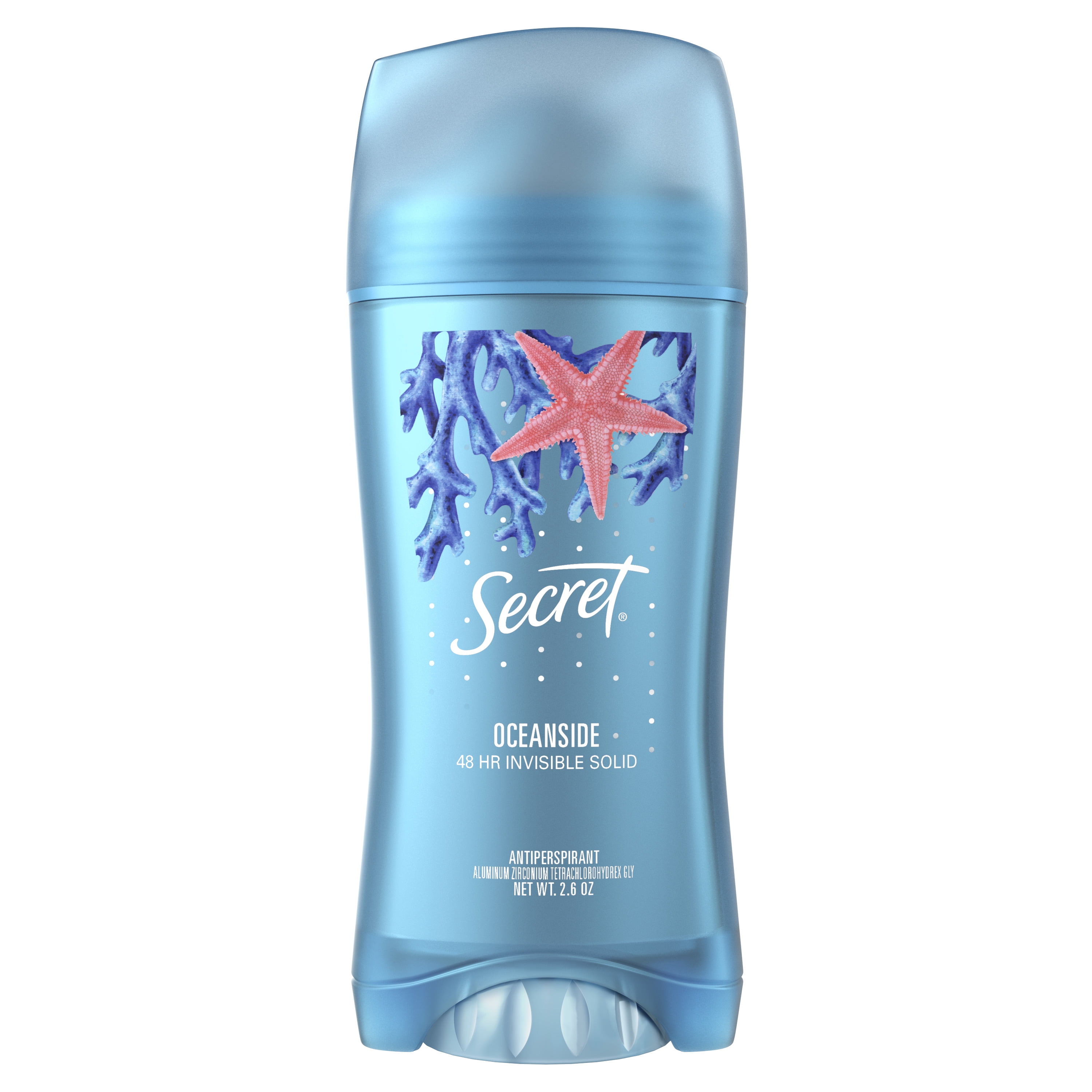 Secret Fresh Antiperspirant Deodorant Invisible Solid Oceanside 2.6 oz