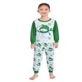 thumbnail image 2 of Christmas Family Pajamas Set Reindeer Pattern Tops And Pants, 2 of 9