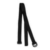 Camping & Backpacking Accessory Webbing Strap With Buckle 49inch 1inch Black D Shaped Buckle