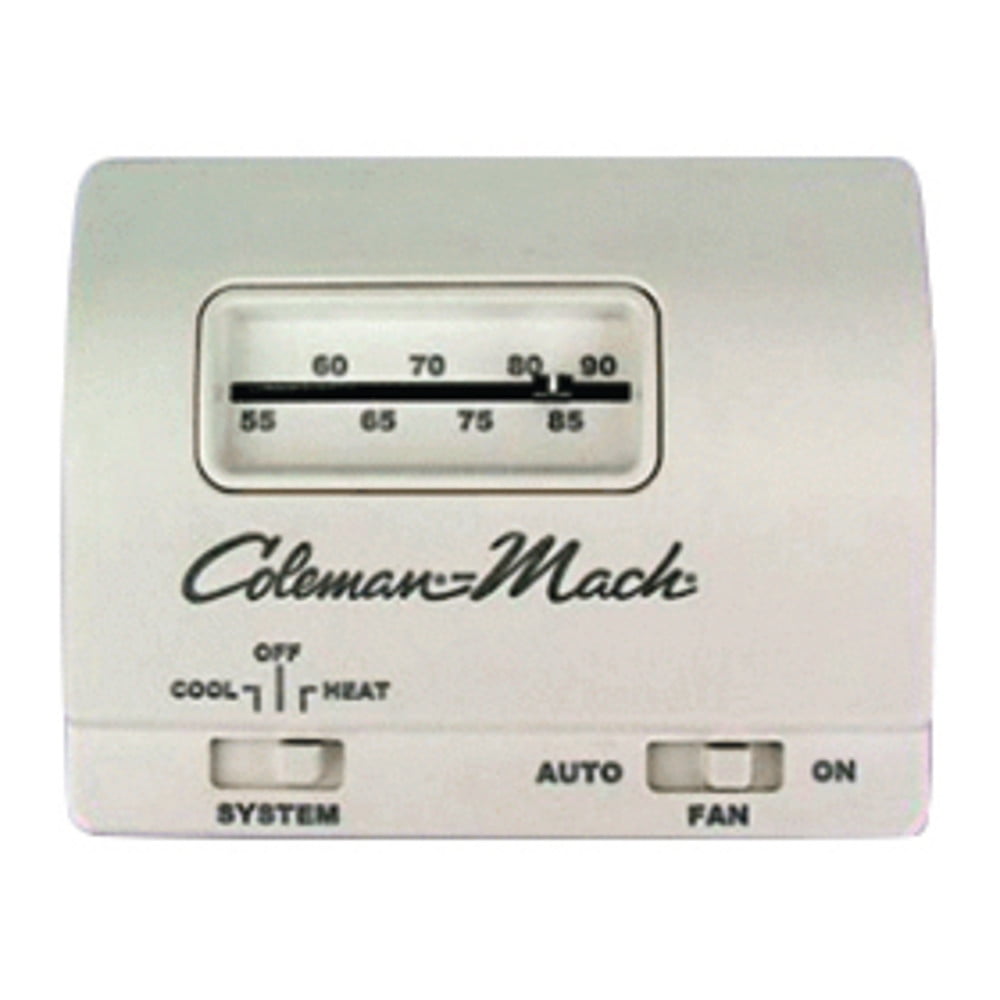 ColemanMach 708890 WallMount Analog Thermostat 7330B3441 Heat/Cool