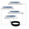 thumbnail image 3 of Compatible with Oreck 5PK, Flat Belts Uprights Vacuum Cleaner, 3 of 3