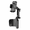 Adjustable Phone Holder, variant on Car Cup Holder Tablet Mount, Black ABS Phone and Tablet Stand for iPad, Adjustable Multi-Angle Vehicle Cup Holder Bracket for Navigation, Travel, Commuting and Road Trips, 8.7 x 4.9 in