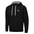 thumbnail image 2 of Men's Antigua Black Orlando Magic New Logo Victory Full-Zip Hooded Sweatshirt, 2 of 3