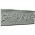 thumbnail image 2 of Ekena Millwork 5"H x 5/8"P x 94 1/2"L, (10 5/8" Repeat), Millin Chair Rail (2-Pack), 2 of 6