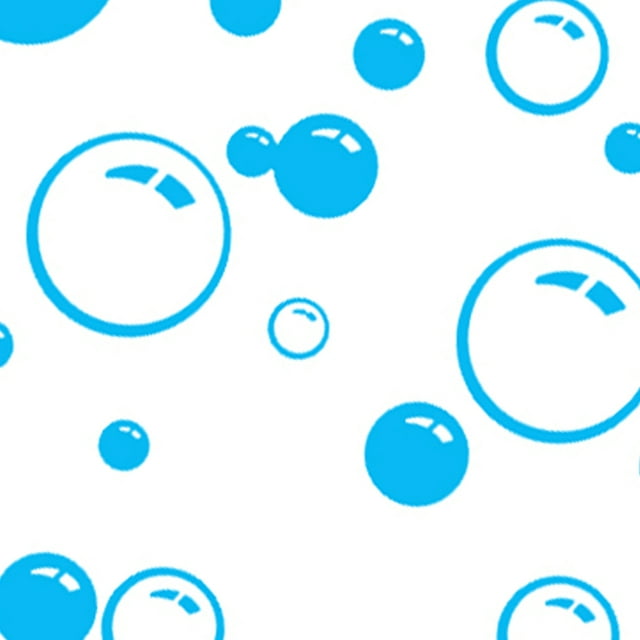 Bubbles Circle Removable Wallpaper Bathroom Window Wall Wallpaper; Window Sticker Home DIY PVC Decals