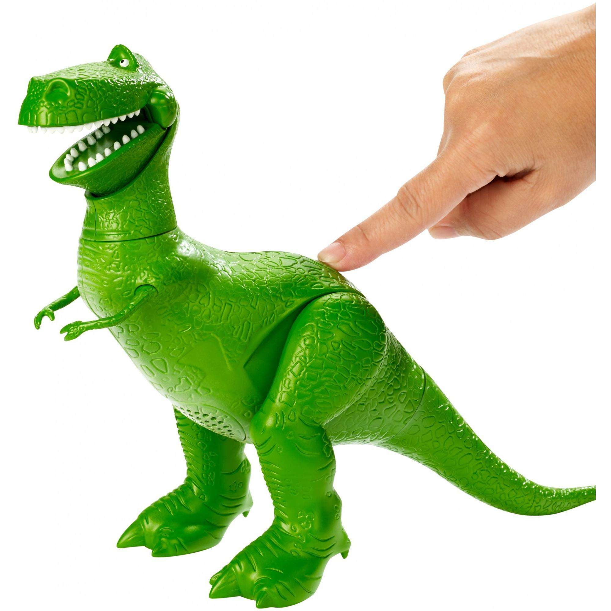 Disney/Pixar Toy Story Figure, 7-inch Talking Rex the Dinosaur with 20+  Phrases 