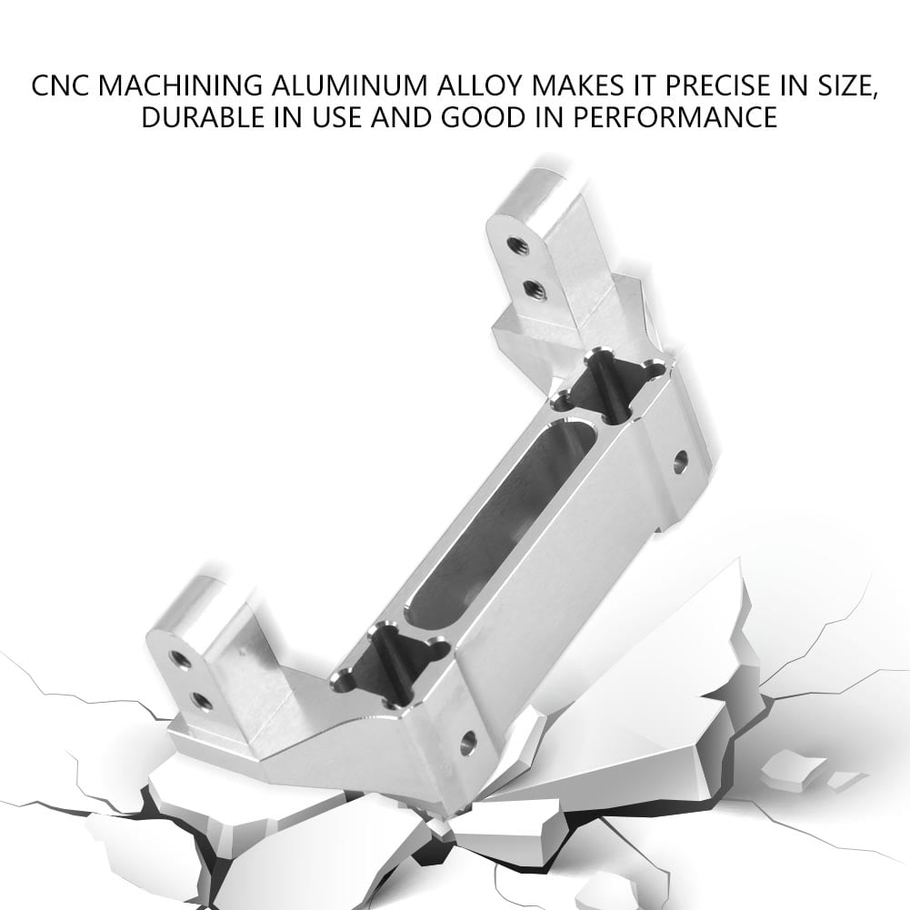 OTVIAP Aluminium Alloy Rear Bumper Mount for 4 RC Crawler Car, RC Rear