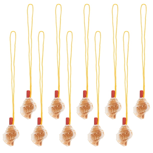 10 silbatos de caracola, divertidos silbatos de plástico para regalos de cumpleaños.