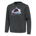 thumbnail image 2 of Men's Antigua Pewter Colorado Avalanche Relevant Lightweight Pullover Sweatshirt, 2 of 3