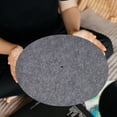thumbnail image 2 of 2 Pcs Record Felt Mats Turntable Platter Mat Slip Mat Felt Turntable Mat Anti-Vibration Pad Improves Sound & Performance For Record Players, 2 of 8