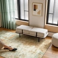 thumbnail image 5 of Toyoso Serene Sage Green Area Rug - 3x5 Modern Abstract Silicone Carpet, Earthy Watercolor Pattern, Machine Washable Rug for Kitchen & Home Office, 5 of 9