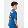 thumbnail image 2 of Super Mario Galaxy Movie Boys Mineral Wash Graphic Tee with Short Sleeves, Sizes 4-18, 2 of 12