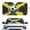 Soccer Jamaica Flag, variant on KUIFORTI Cartoon Eyes Windshield Sun Shade Foldable Reflective Polyester Blocks Heat and Sun, Universal Fit Car Window Covers - Works with Sedans, SUVs & Trucks!