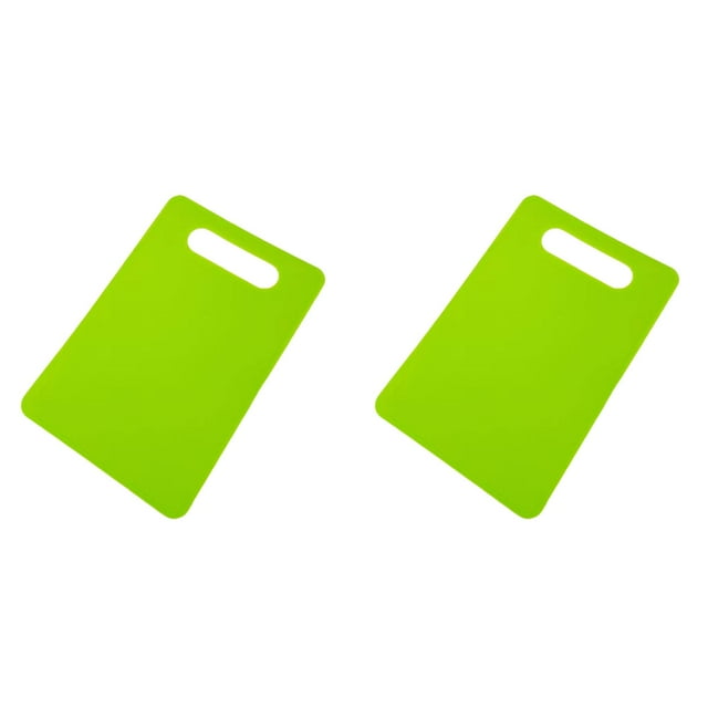 Cooking Utensils Nonslip Chopping Board Food Cutting Block Mat Tool Kitchen Cook Supplies for Effortless Food Preparation*2 Pack