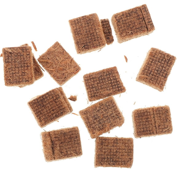 10 Pcs Fire Starter Cubes Starters for Campfires Cup Cauldron Witch Boiler Brown