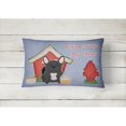 thumbnail image 2 of Carolines Treasures BB2768PW1216 Dog House Collection French Bulldog Black Canvas Fabric Decorative Pillow  12H x16W, 2 of 3