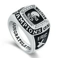 thumbnail image 4 of Mementos PJM Custom Men's Class Rings Sterling Silver for High School and College-Platinum-Champion, 4 of 6
