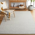 thumbnail image 2 of SAFAVIEH Vermont Zavia Chevron Area Rug, Grey/Ivory, 6' x 9', 2 of 9