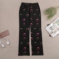 thumbnail image 5 of Hello Kitty Women's Wide Leg Yoga Pant Comfy Loose Sweatpants High Waist Lounge Casual Athletic Pant Workout Joggers Pant, 5 of 7