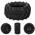 thumbnail image 3 of RC Car Tire, RC Tire, RC Wheel Tire Para RC Car 1/16 RC On-road Rally Car Indoor Outdoor ANGGREK Rubber Tire, 3 of 8