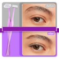 thumbnail image 3 of 12 Pcs Petits Rasoirs pour Sourcils Mini Rasoirs pour le Visage Épilation du Visage Rasoirs pour Sourcils Microblades Outil de Beauté Accessoires pour Femmes Hommes (Violet), 3 of 5