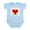 Sky Blue, variant on CafePress - I Love Dziadzia Infant Bodysuit - Baby Light Bodysuit, Size Newborn - 24 Months
