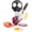 Space Grey, variant on Stainless Steel Onion Cutter – Multi-Function Vegetable Cutter & Herb Stripper for Avocados, Eggs, Tomatoes, Potatoes (Green)