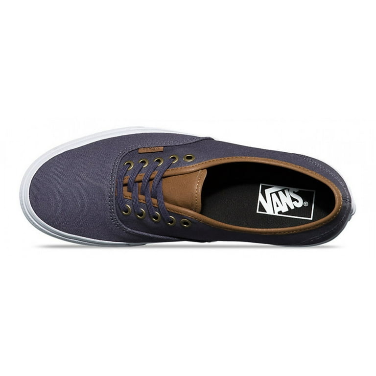 Vans Unisex Authentic Skate Sneaker, Navy, 4