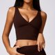 thumbnail image 3 of Chaleco de Yoga para mujer, ropa interior deportiva para correr, Top deportivo Sexy de verano para mujer, Top corto de gimnasia,, 3 of 5