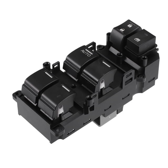Interruptor de control de ventanilla eléctrica para Honda Accord EX Coupe de 2 puertas 2008-2012 para Honda Accord EX Sedan No.35750-TB0-H01 - Paquete de 1