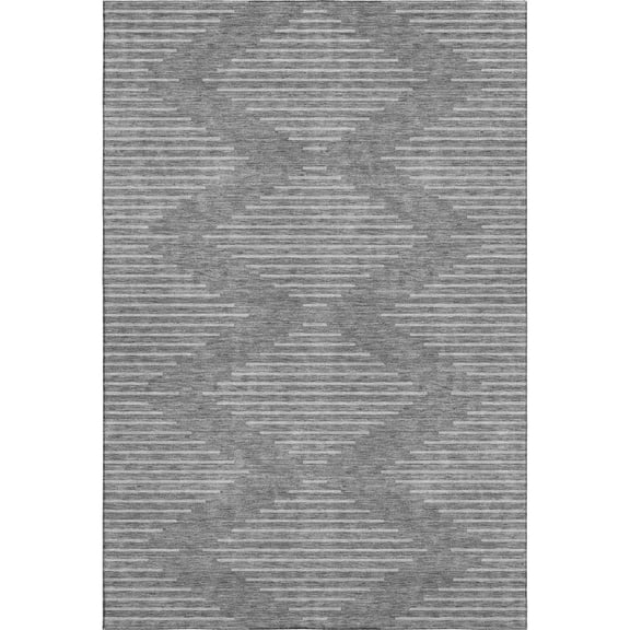 Dalyn Rugs Premium Machine Washable Mayfield AMF1016 Charcoal 2'6" x 3'10" Rug