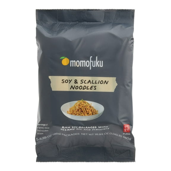 Momofuku Soy and Scallion Instant Noodles 16.75 oz. Pack of 4