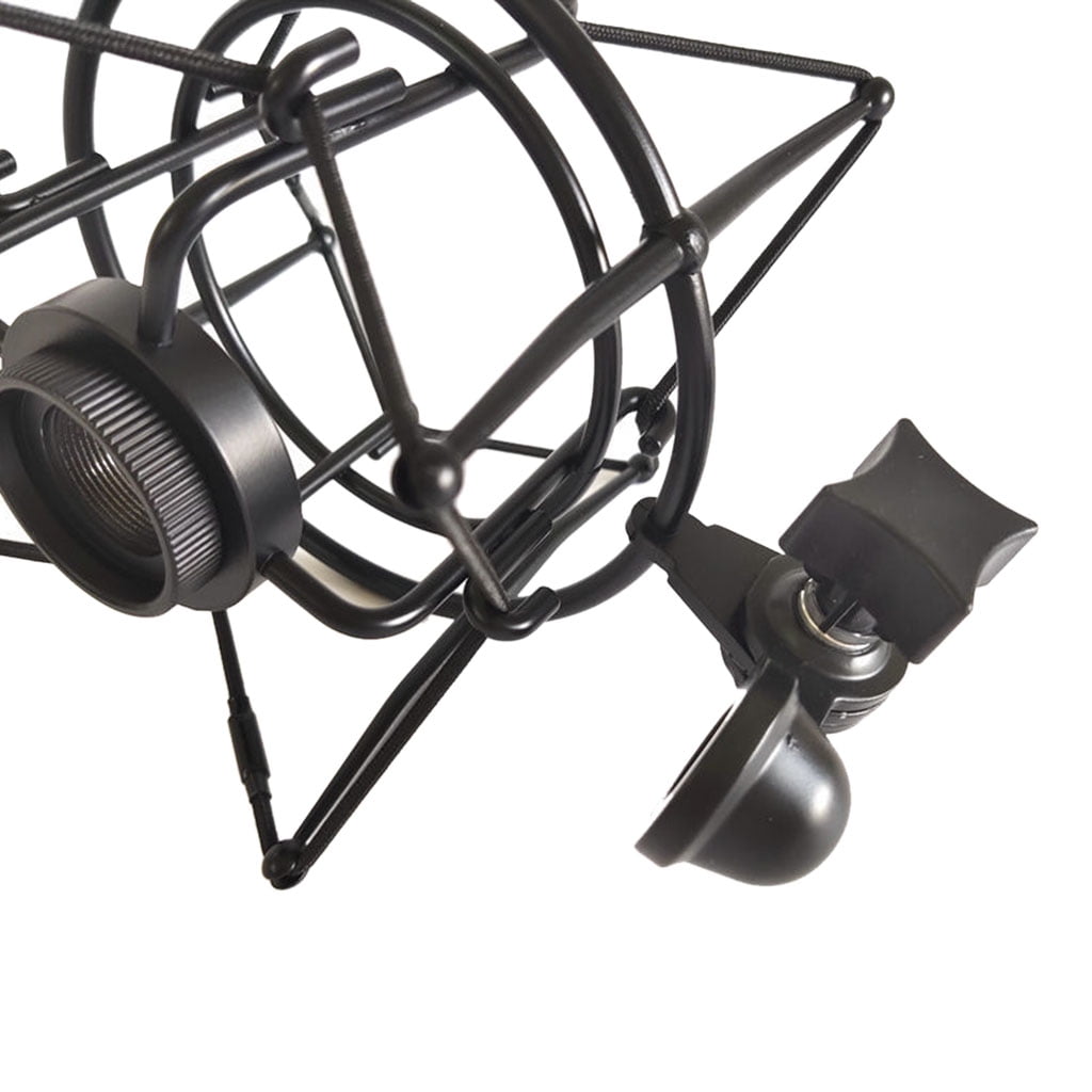 Zeiwohndc Microphone Shockproof Stand Mic Holder Clip Bracket Computer Karaoke Frame
