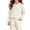 White, variant on Girls Long Sleeve Knit Cardigan Cute Hollow Heart Pattern Button Down Sweater Lightweight Soft Cropped Tween Clothes