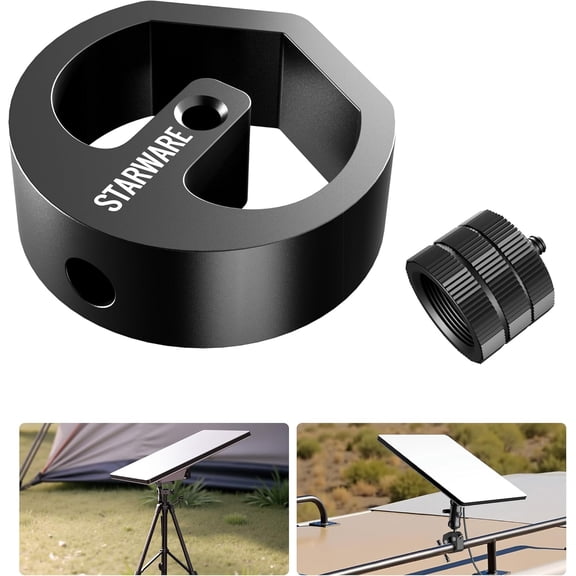 STARWARE Starlink Mini Tripod Adapter, Aluminum Alloy Material Compatible with Old Versions Original Pipe Adapter