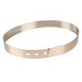 thumbnail image 2 of Ceinture en Métal pour Femmes - Or, 76 x 3 cm, 2 of 8