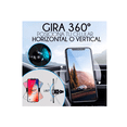 thumbnail image 2 of Soporte Holder para Celular Auto Rejilla Aire Acondicionado negro, 2 of 4