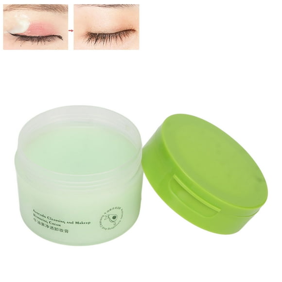 Avocado Cleansing Balm, 3.5 Oz Makeup Remover Avocado Balm Fine Texture Dirt Removal Skin Care For Women For Face