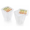 thumbnail image 1 of Juego DE 2 CONTENEDORES SNIPS PARA PASTA DECOR PASTAS 2 l 15x15x17,3 cm, 1 of 2