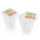 thumbnail image 1 of Juego DE 2 CONTENEDORES SNIPS PARA PASTA DECOR PASTAS 2 l 15x15x17,3 cm, 1 of 2