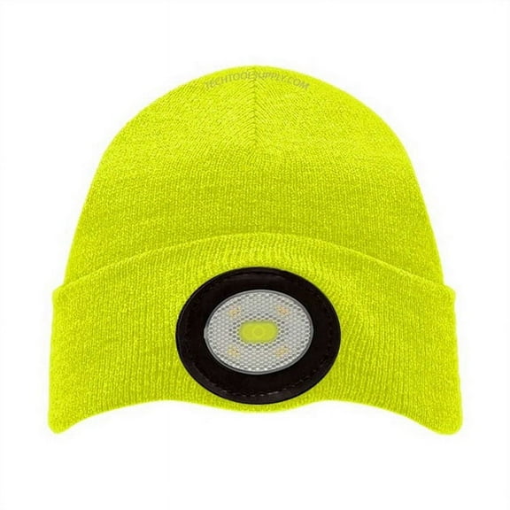 Unilite USB Rechargeable 150 Lumen Beanie Headlight - Yellow