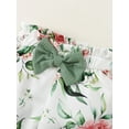 thumbnail image 2 of ZOEREA Baby Girl Toddler Clothes Outfit Long Sleeve Top Floral Flower Pant Headband 3Pcs Set 1-5T, 2 of 9