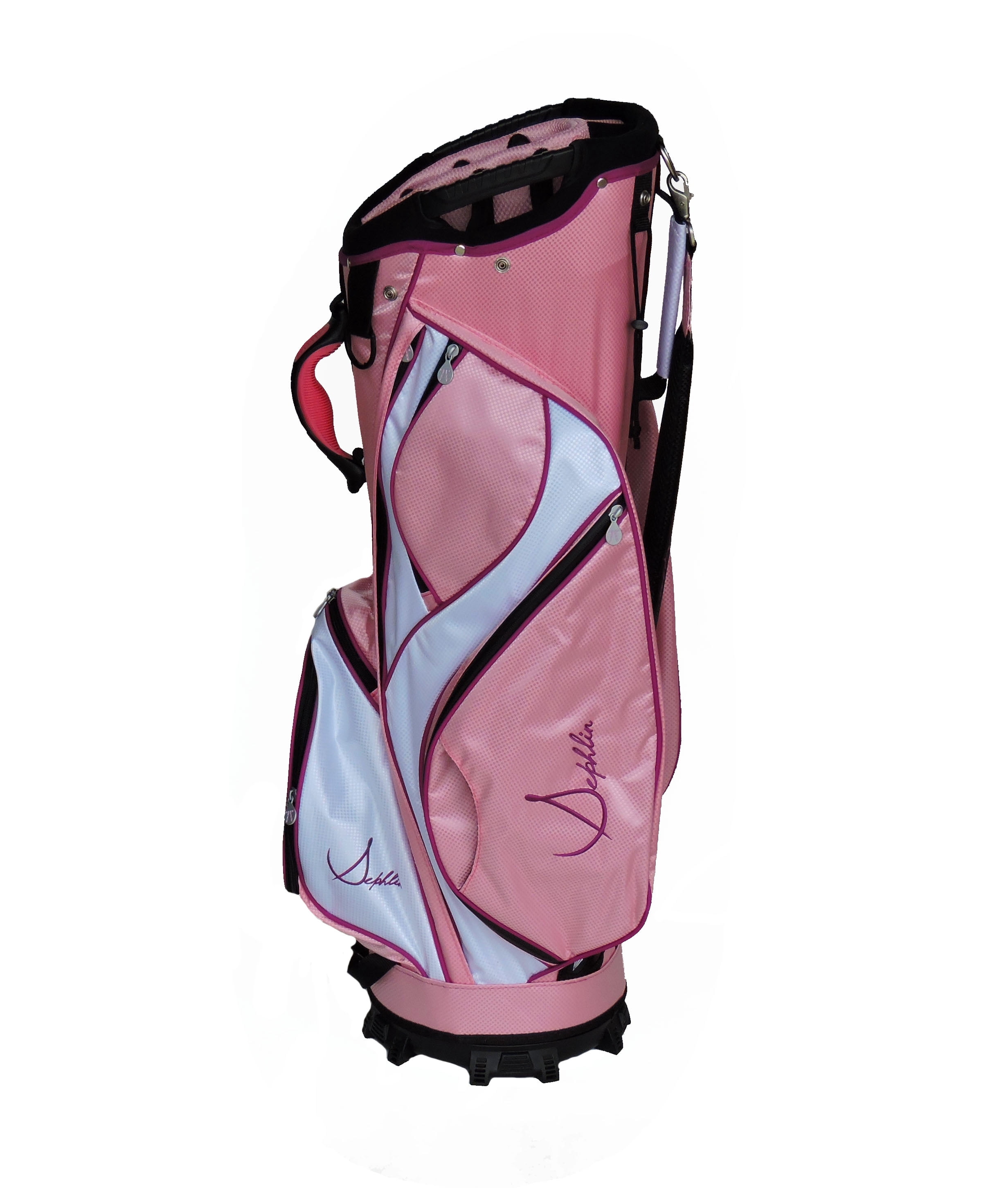 Sephlin - Sephlin Women Golf Cart Bag 34" Tall (Pink & Silver)