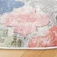 thumbnail image 3 of SAFAVIEH Phoenix Aleta Geometric Area Rug, Blue/Red, 6'7" x 6'7" Round, 3 of 8