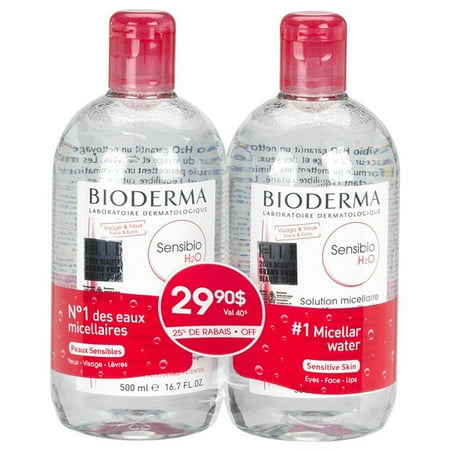 sensibio h2o bioderma micellar water walmart