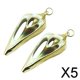 thumbnail image 1 of 5x 2 Piezas de Pendientes de Janthina con Forma de Dorada, Material para Accesorios de Joyería, Joyería Elegante Y Bonita a La Moda 5 piezas, 1 of 10
